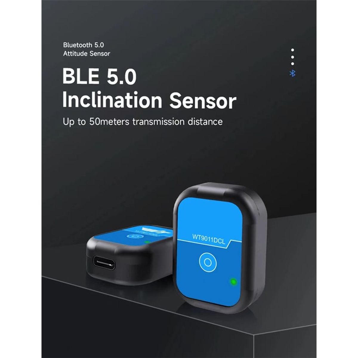 Bluetooth 5.0 Sensor acelerómetro 164.0 ft Rango, marca GENERICO - Foto Principal