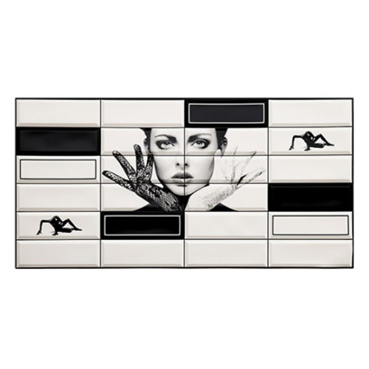 MERCAR RAY - Wall Panel PVC Relieve 95.5 x 48 cm MOOD 4.6 m² (10 Paneles)