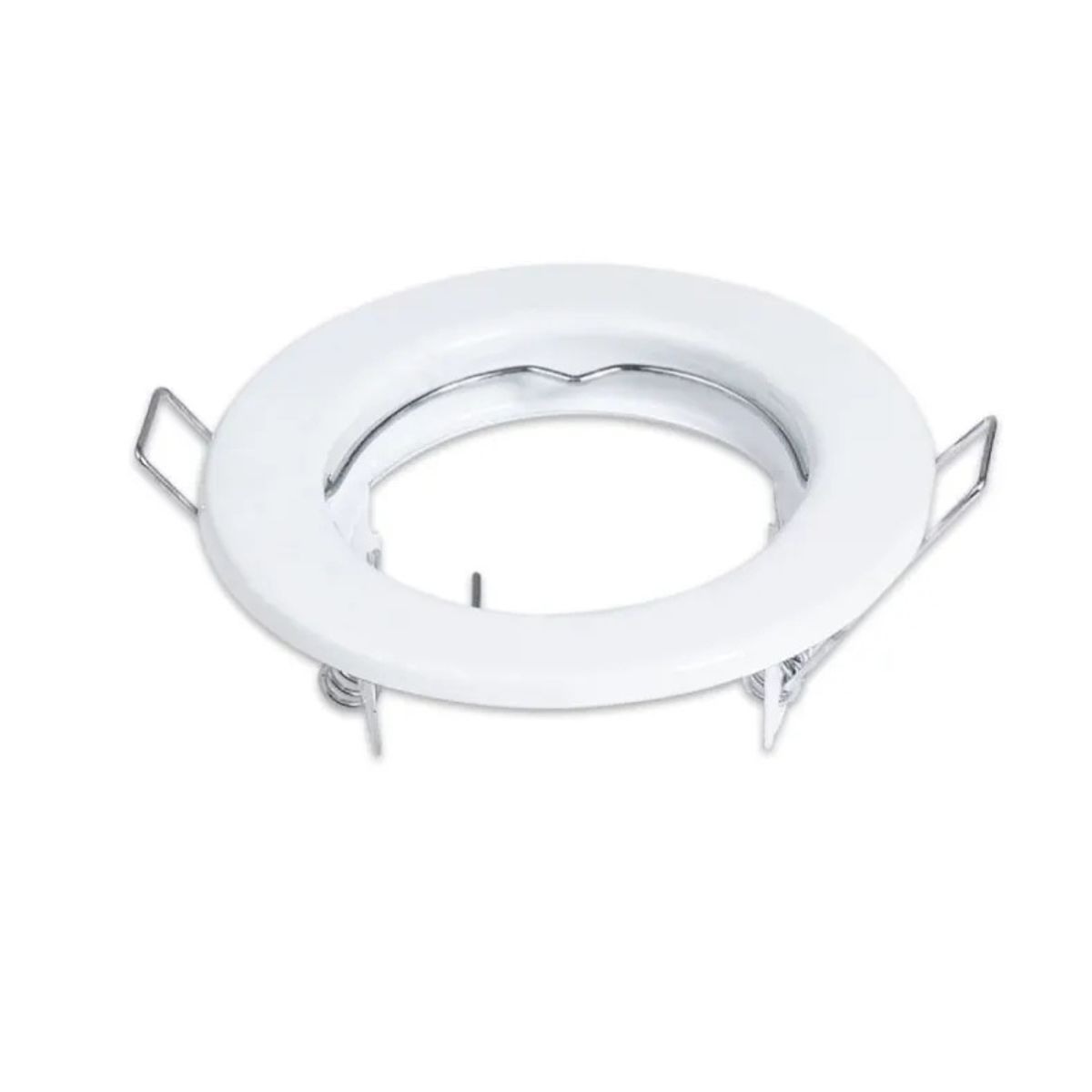 ELECTRICA STORE - PACK 3 BASE FIJA EMBUTIDA REDONDA BLANCA GU10