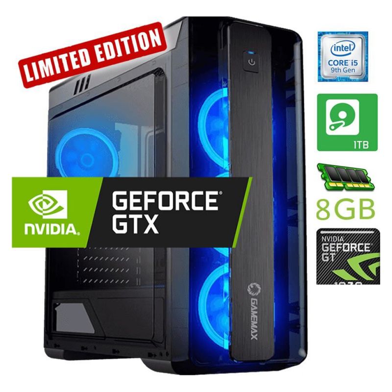 TECNOCAM - PC GAMER TECNOCAM I5-9400F 8GB 1TB TG1050 FREEDOS
