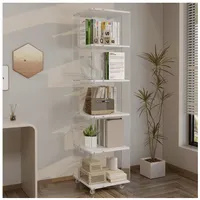 Biblioteca Librero Giratorio Libros Transparente 165x40cm