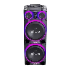 AIWA - Parlante Bluetooth Torre Karaoke 4000w Tws Aw-poc15