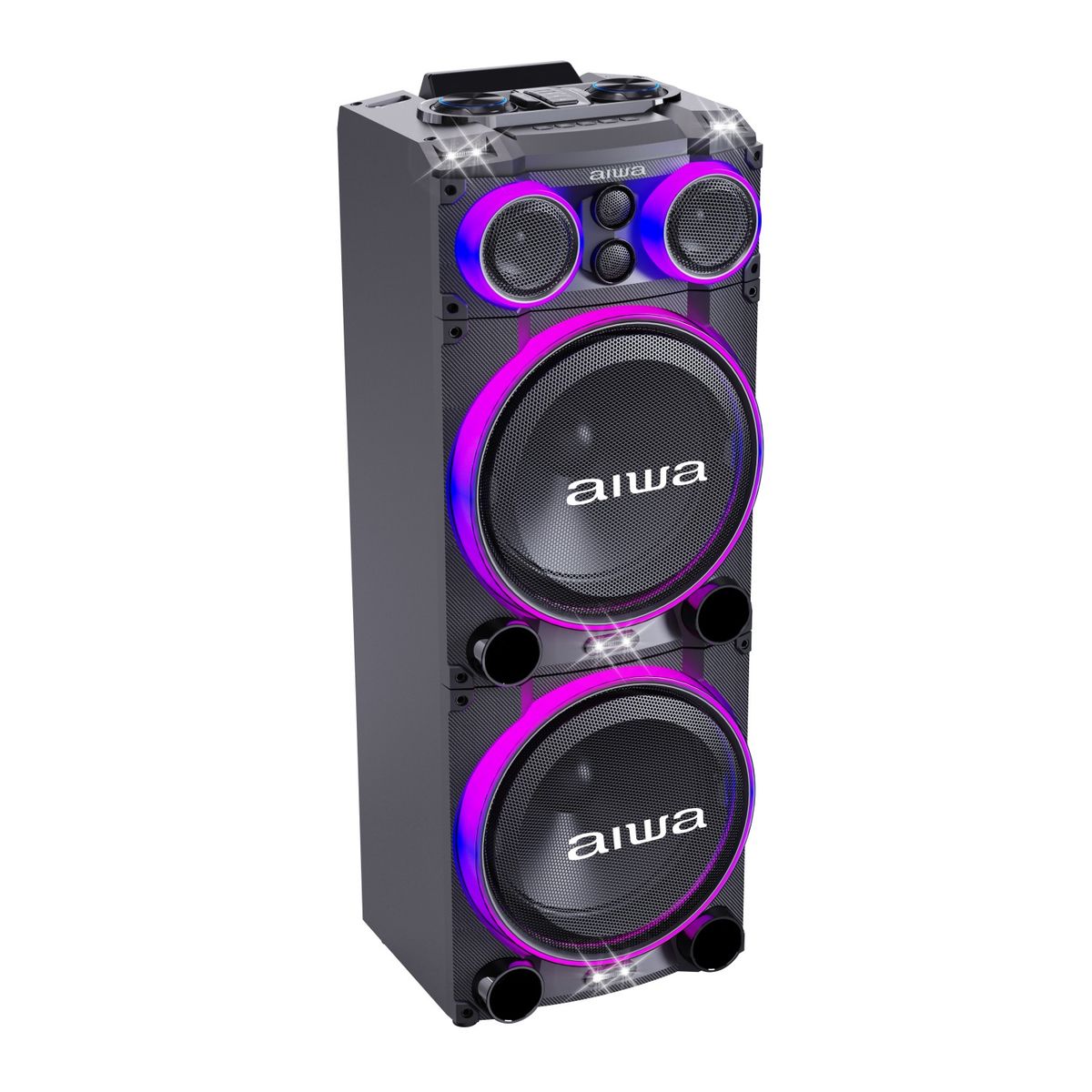 AIWA - Parlante Bluetooth Torre Karaoke Aiwa 4000w Tws Aw-poc15