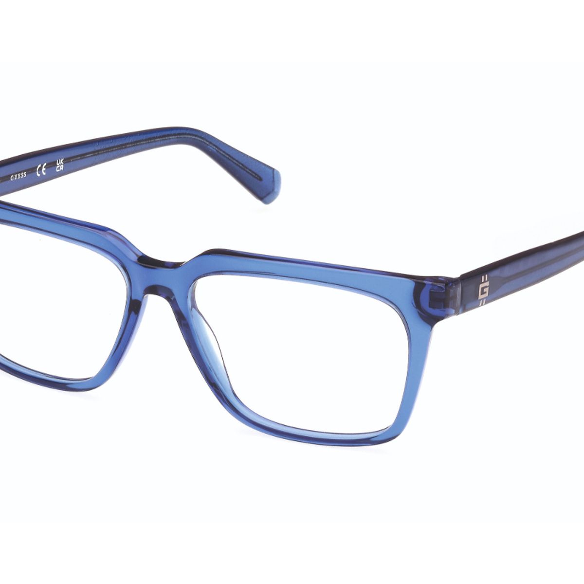 GUESS - Lentes Ópticos Azul Transparente Guess