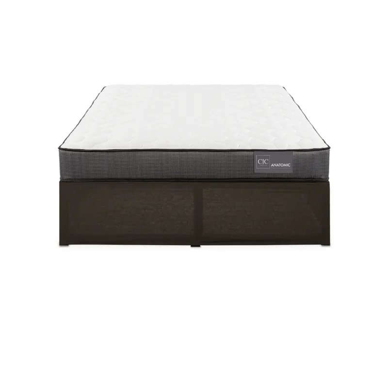 CIC - CAMA IRON SMART ANATOMIC 2 PLAZAS + FALDÓN