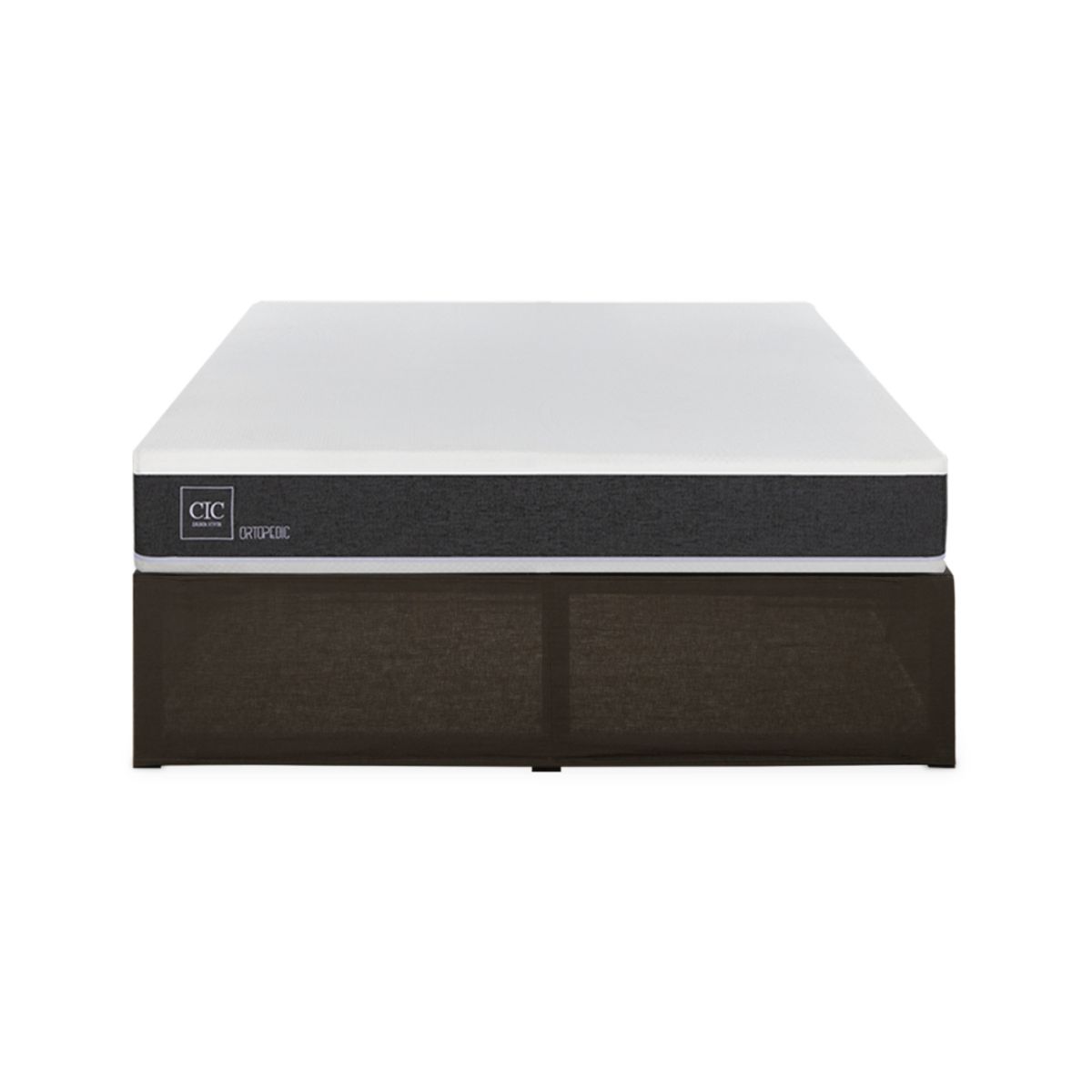 CIC - CAMA IRON SMART ORTOPEDIC 2 PLAZAS + FALDÓN