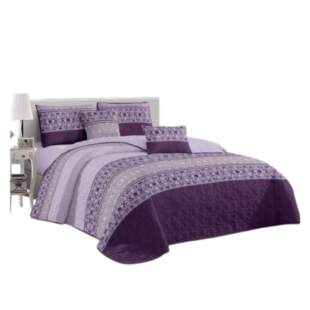 GENERICO - Cubrecama Quilt Verano 2 Plazas - Banwol KFL662