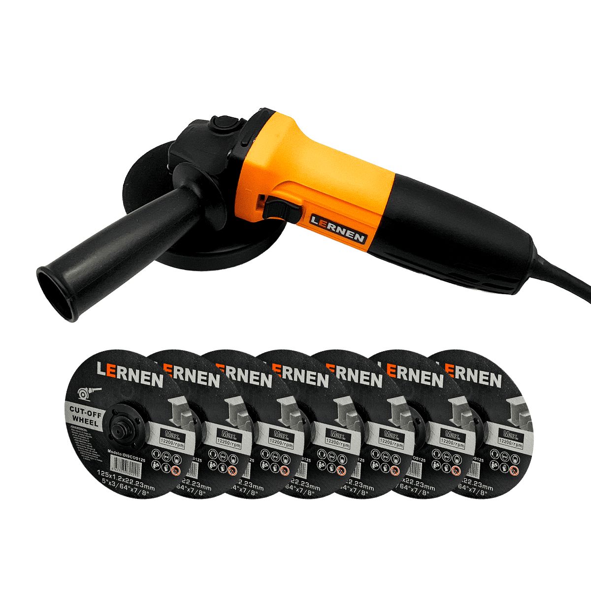 LERNEN - Esmeril Angular Eléctrico LERNEN 125mm  720W