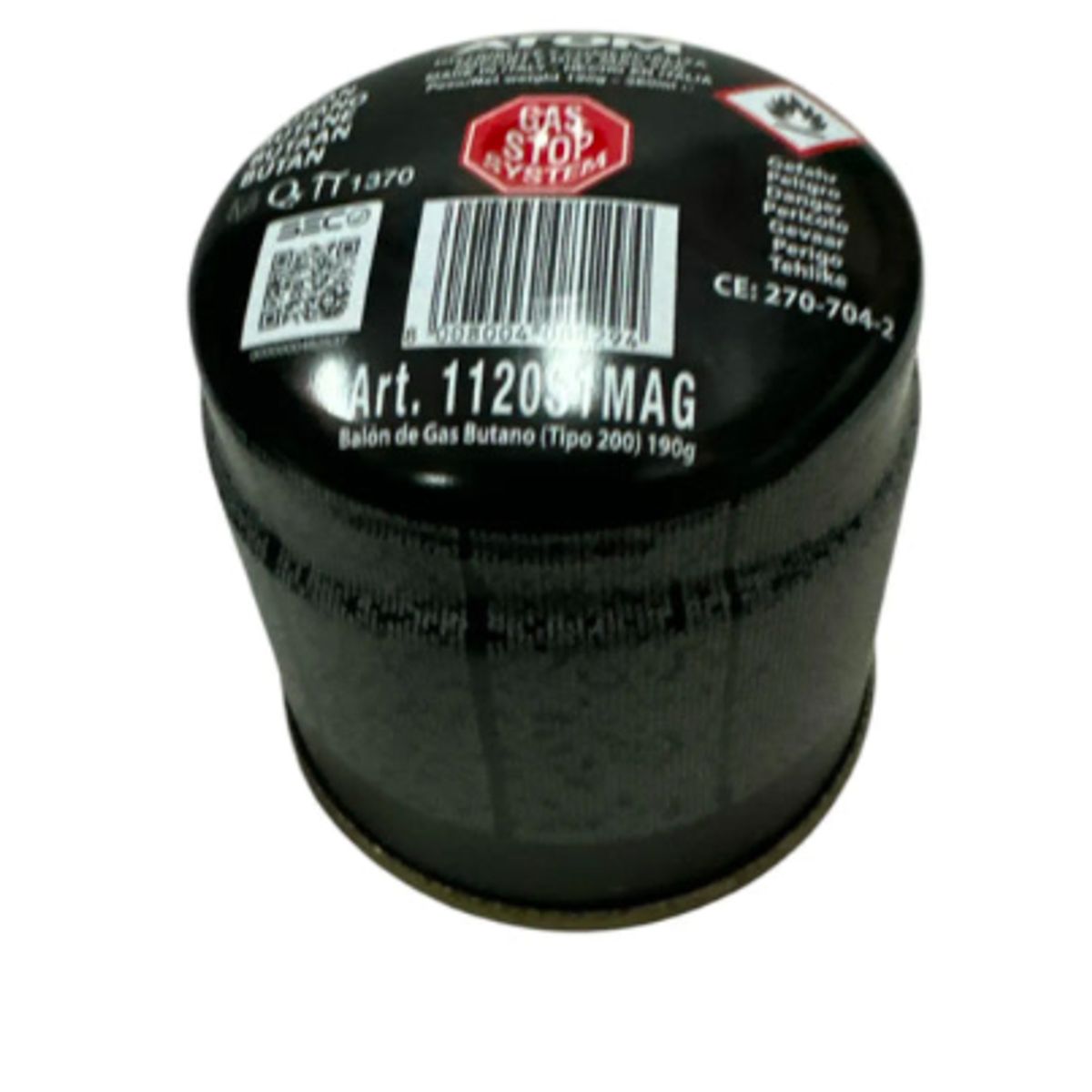 ATOM - Pack x12 Gas Atom Propano Butano Soplete Encime 190g