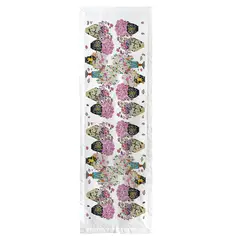 TUYO PRINT - Camino de Mesa Peonías - Velo Organza -