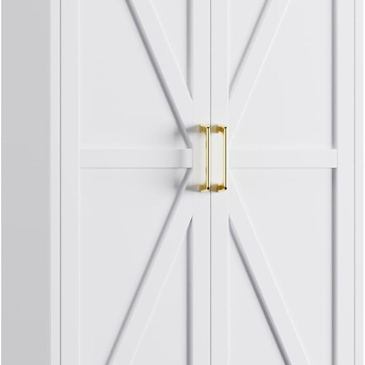 GENERICO - Mueble despensa 2 puertas 5 niveles linea white home YXG-03