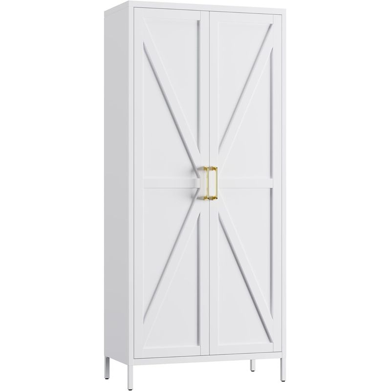 GENERICO - Mueble despensa 2 puertas 5 niveles linea white home YXG-03