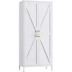 GENERICO - Mueble despensa 2 puertas 5 niveles linea white home YXG-03