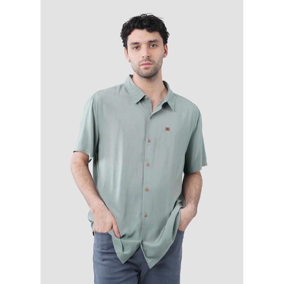 KAYA UNITE - Camisa Hombre Viscosa
