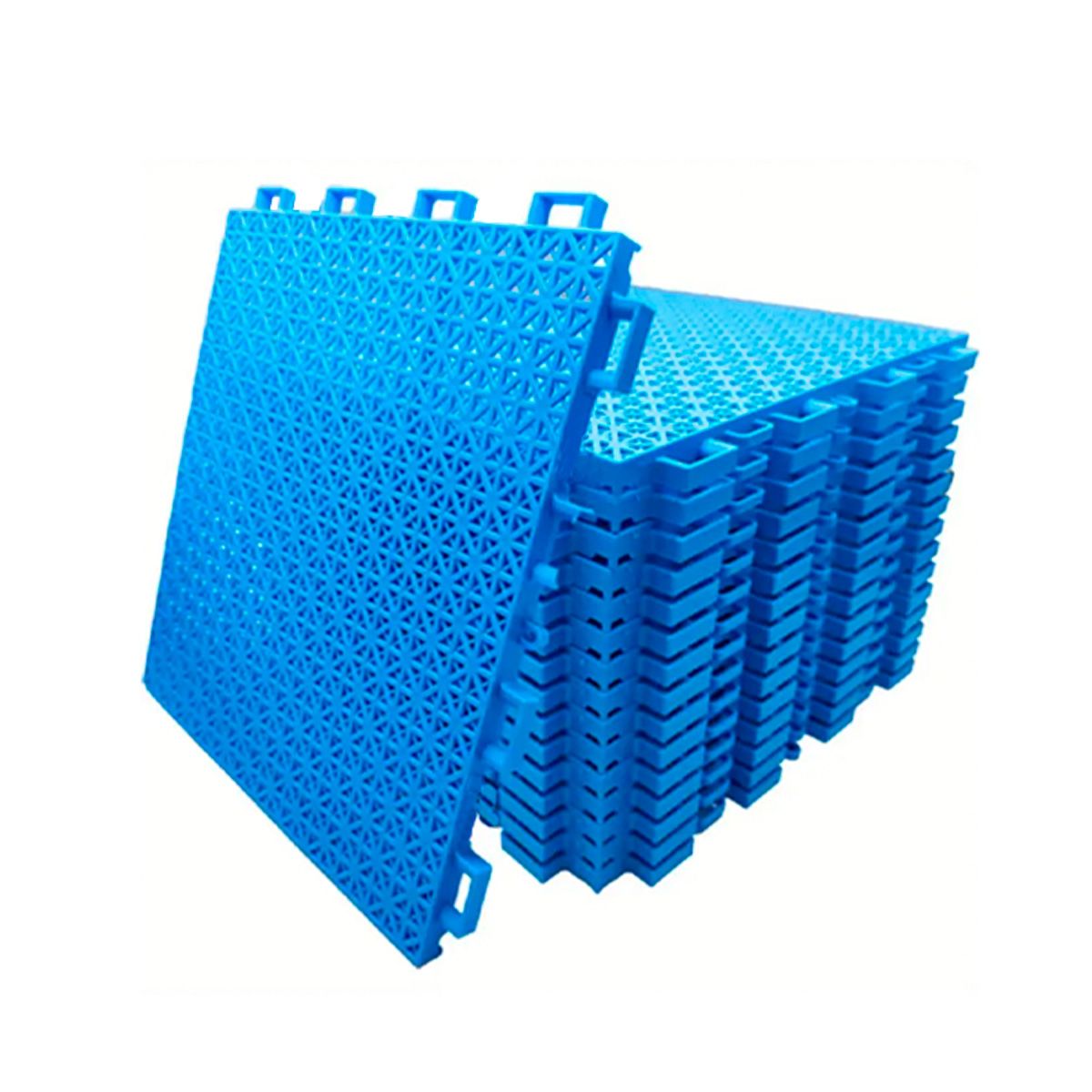 SDFIT - Piso Deportivo Entrelazado 50u 40cm X 40cm X 15 Mm Azul