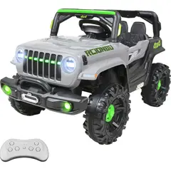 LITTLE MONKEY - Auto A Bateria Camioneta Electrica 12v Niños Control Usb