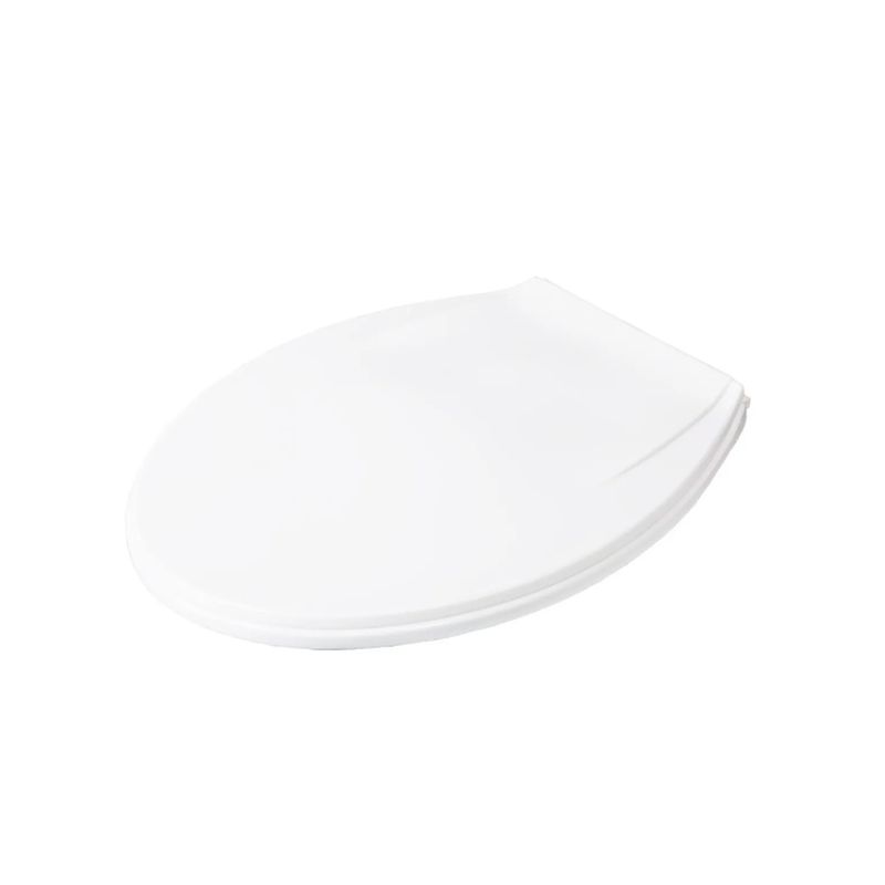 TAUMM - Asiento Con Tapa WC Eco Ovalada BlancoPara Wc Eco Color Blanco