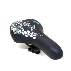 RADICAL MOUNTAIN - Asiento MTB N744 Hexágonos Negro Plata