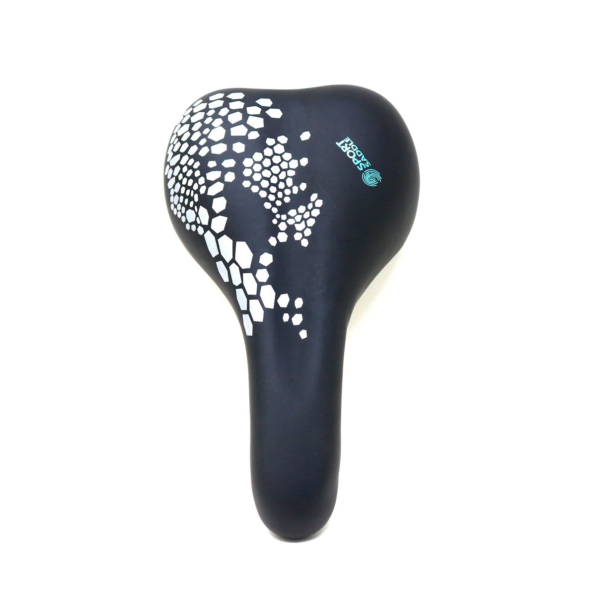 RADICAL MOUNTAIN - Asiento Radical Mountain MTB N744 Hexágonos Negro Plata