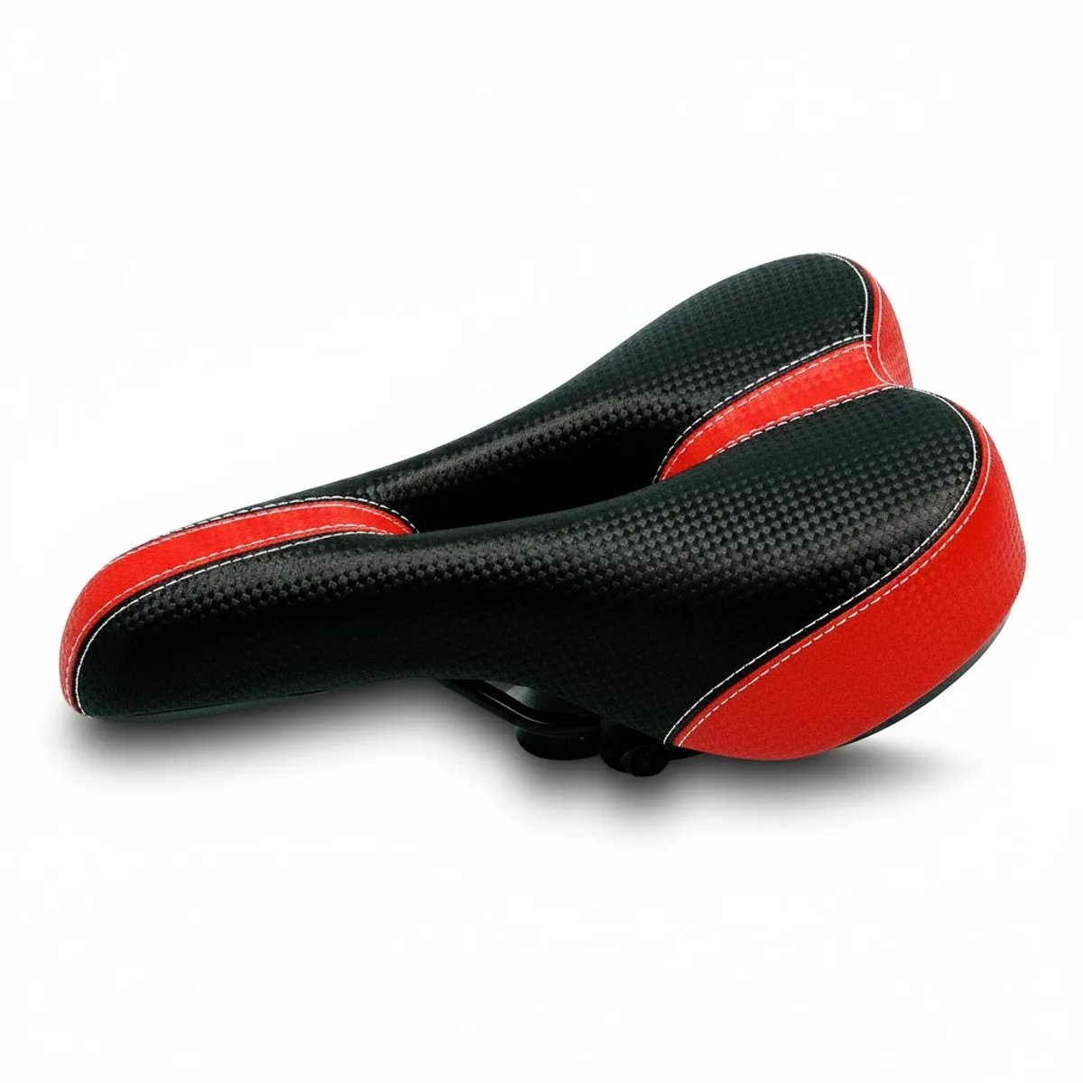RADICAL MOUNTAIN - Asiento Radical Mountain MTB Prostático 142 Negro Rojo