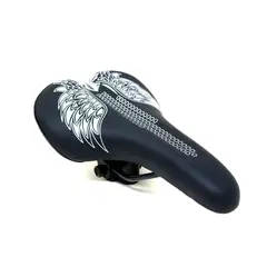 RADICAL MOUNTAIN - Asiento MTB N756 Alas Negro Blanco