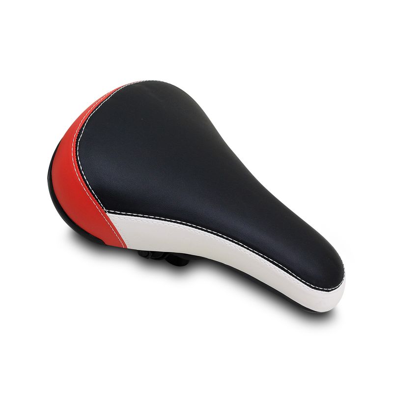 RADICAL MOUNTAIN - Asiento Radical Mountain MTB 903A Negro Blanco Rojo