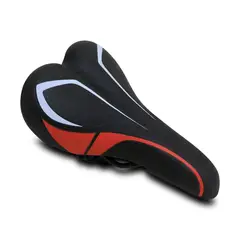RADICAL MOUNTAIN - Asiento MTB 186-1 Negro Rojo