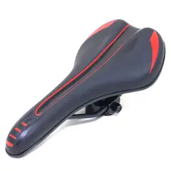 RADICAL MOUNTAIN - Asiento MTB N743 Negro Rojo