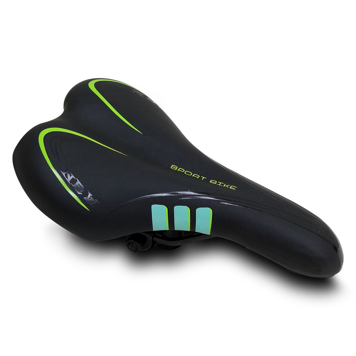 RADICAL MOUNTAIN - Asiento Radical Mountain MTB N852 Negro Verde