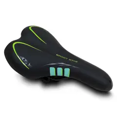 RADICAL MOUNTAIN - Asiento MTB N852 Negro Verde
