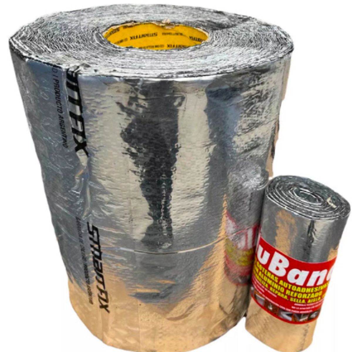 Cinta Tapagoteras Aluminio Reforzado Aquaband 15cm X 25mt Súper Rollo, marca GENERICO - Foto Principal