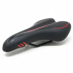 RADICAL MOUNTAIN - Asiento MTB M023 280x155mm Rojo