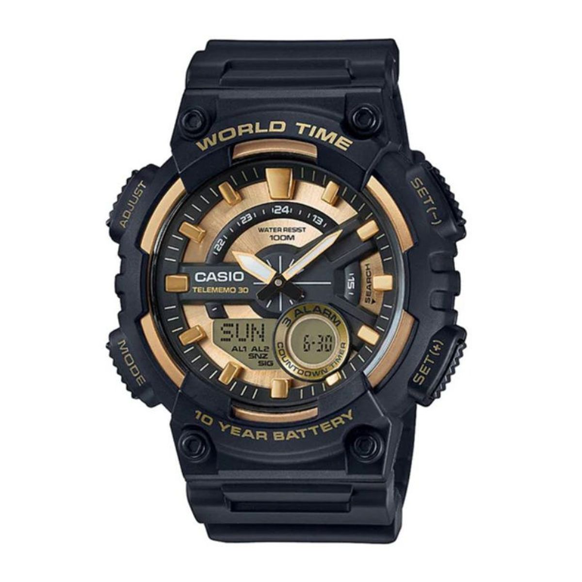 CASIO - Reloj Casio Análogo-Digital Hombre AEQ-110BW-9AVDF