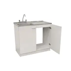 AGM - Kit Lavaplatos 100cm Blanco Derecho