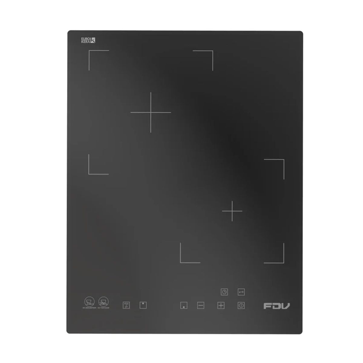 FDV - Encimera FDV Vitro 2 Black 2.0