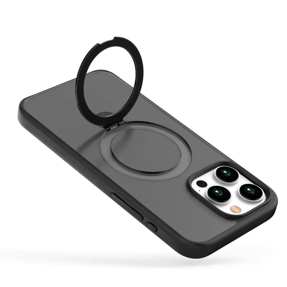GENERICO - Carcasa Para iPhone 16 Pro Con Soporte Magnético Reforzado