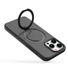 GENERICO - Carcasa Para iPhone 16 Pro Con Soporte Magnético Reforzado