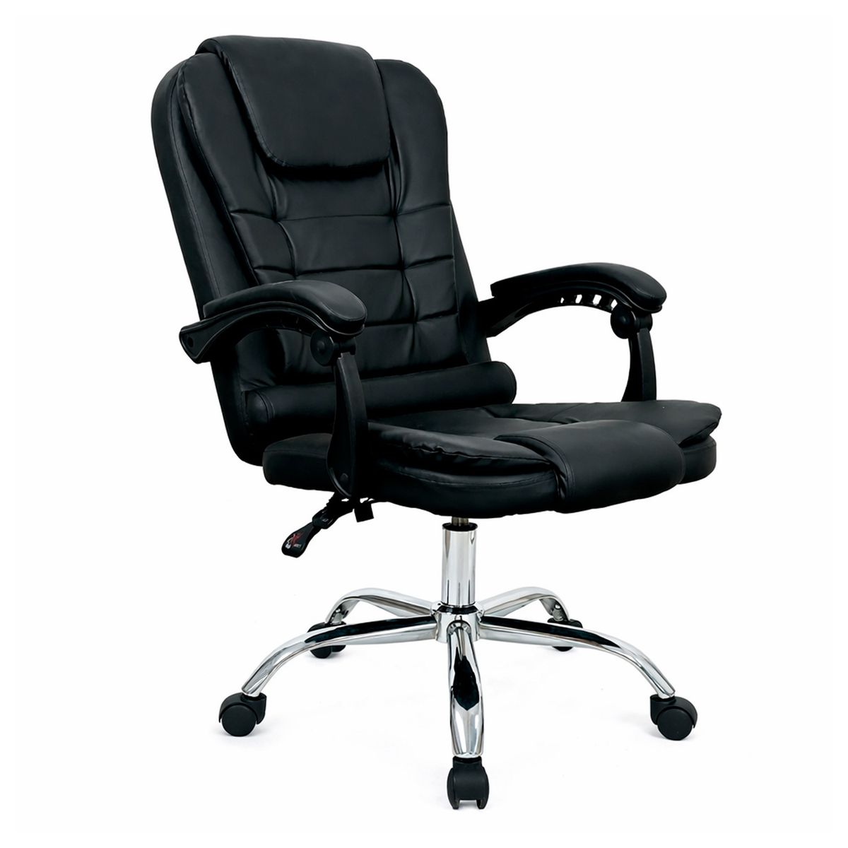 NOVAHUS - Silla Escritorio Gerencial Praga Ergonómica Negra