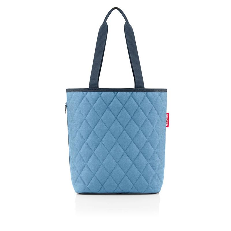 REISENTHEL - Cartera shopper M rhombus - blue