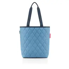 REISENTHEL - Cartera shopper M rhombus - blue