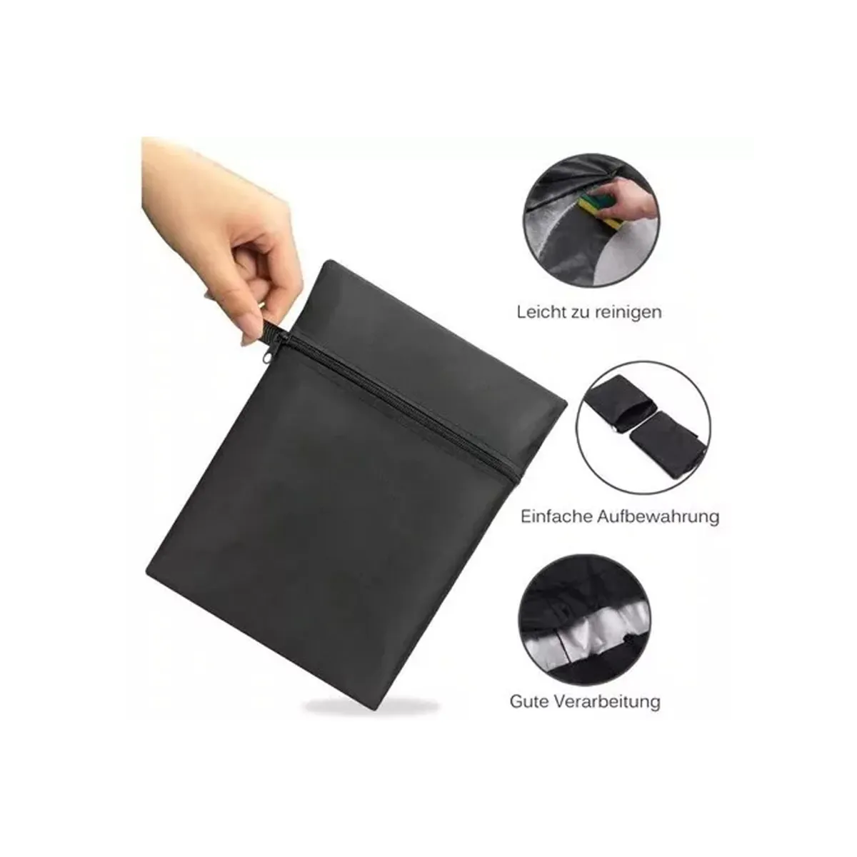 NO LOGO - Cobertor Parrilla Asador Exterior Funda Protector Barbacoa