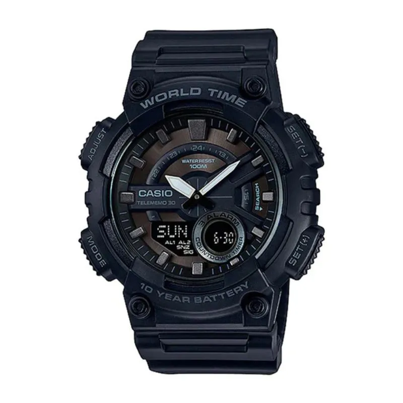 CASIO - Reloj Casio Análogo-Digital Hombre AEQ-110W-1BVDF