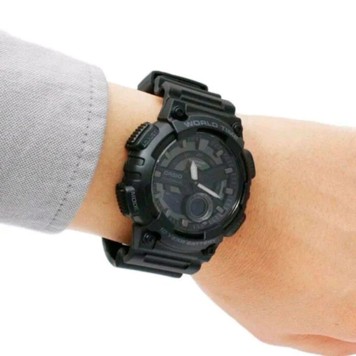 CASIO - Reloj Casio Análogo-Digital Hombre AEQ-110W-1BVDF