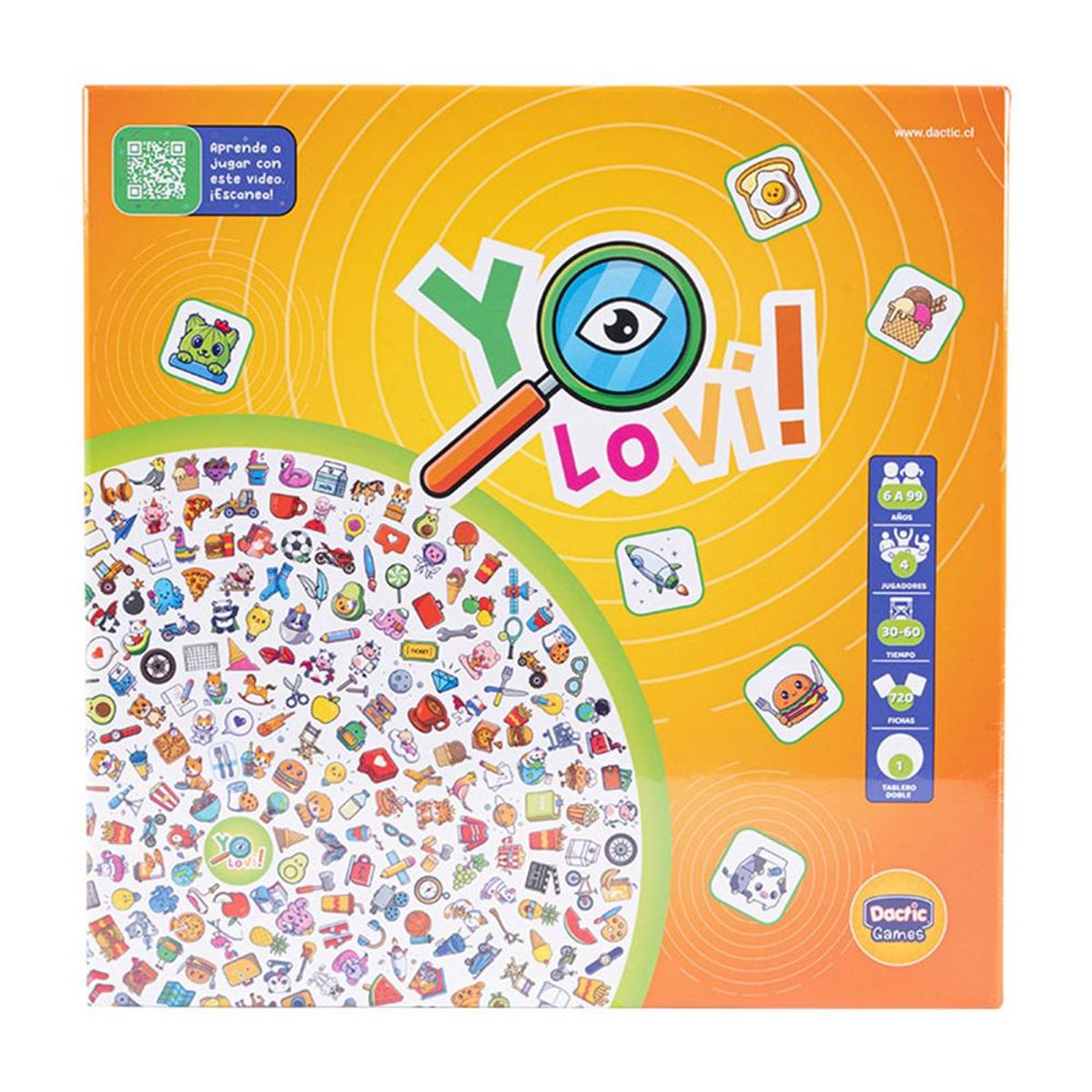 DACTIC - Juego De Mesa Yo Lo Vi Dactic