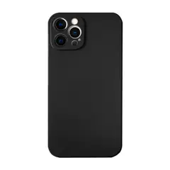 KBOD - Carcasa Antigolpes de Silicona Para iPhone 12 Pro Max Negro