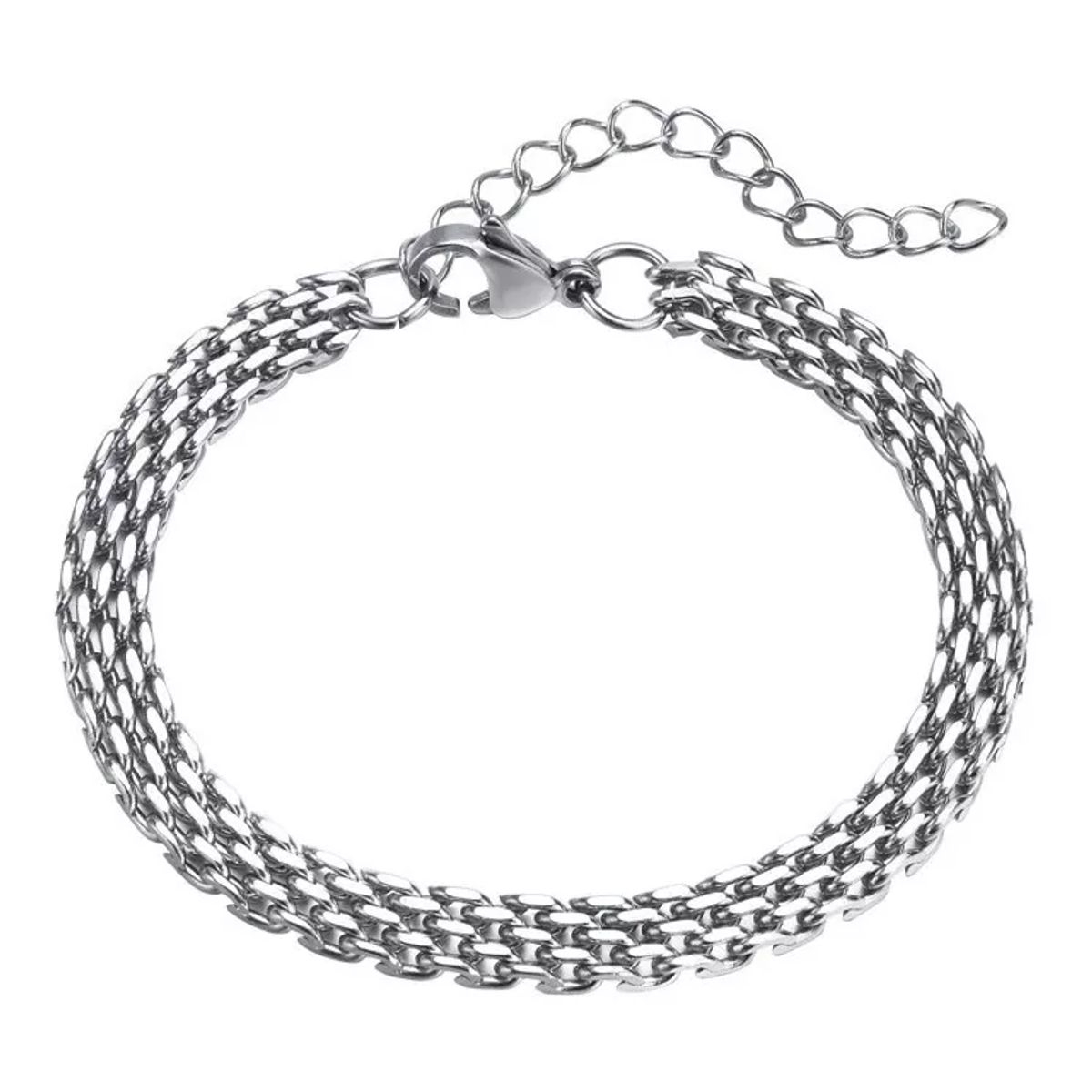 ROYAL - Pulsera Doble Acero Quirúrgico Hombre Moda Royal madriz.