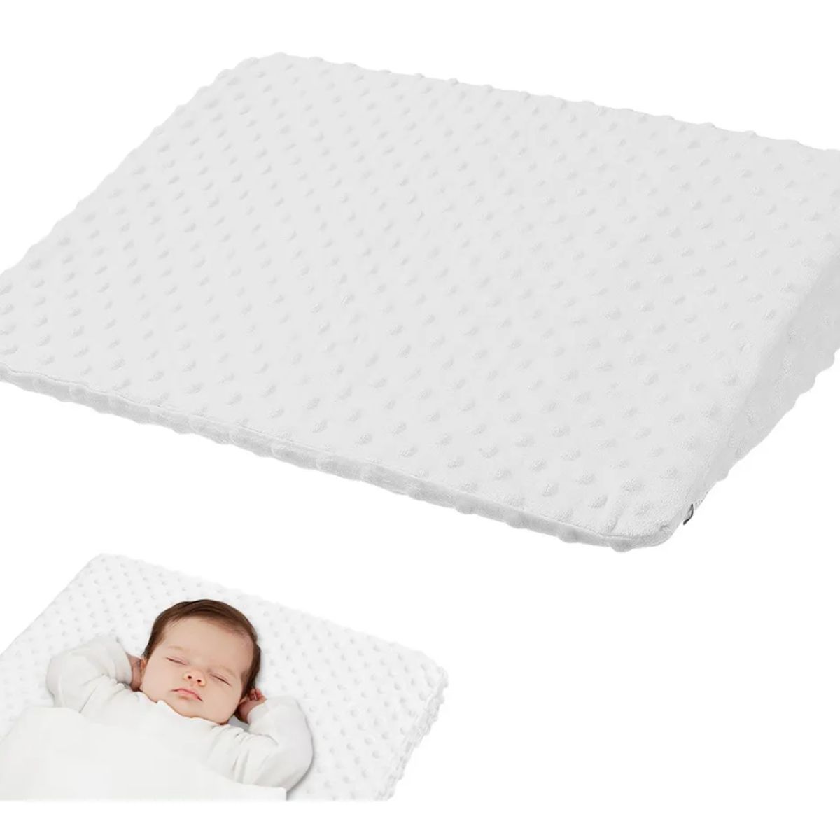 GENERICO - Cojin   Antirreflujo Almohada Para Bebé  Lavable