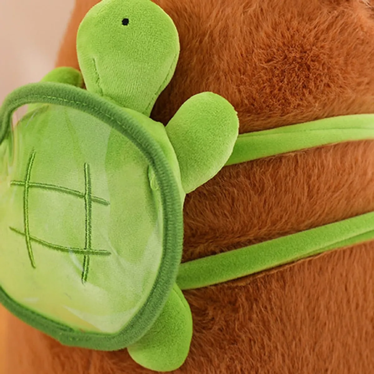 GENERICO - Capibara Peluche felpa 30 cm Mochila Kawai