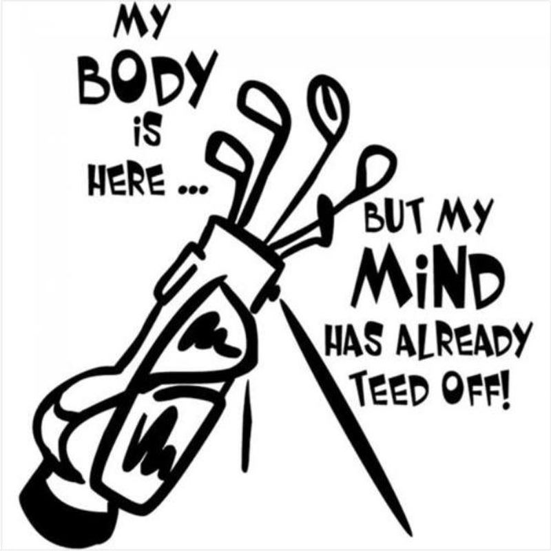 GENERICO - Decomural Teed Off Golf WS-15062