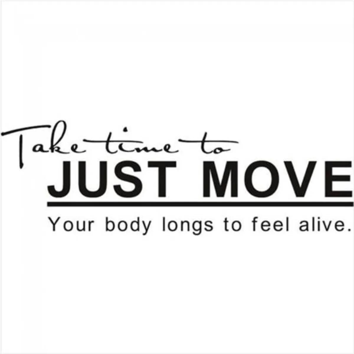 GENERICO - Decomural Just Move Inspirational WS-15064